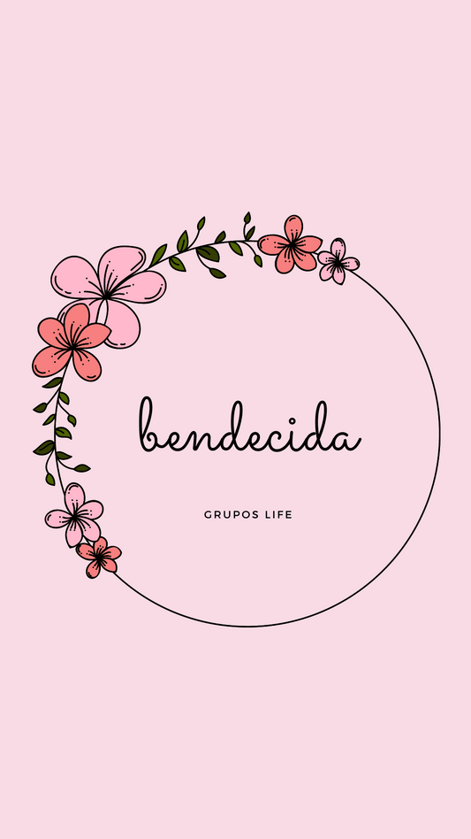 Bendecida - Digital Background
