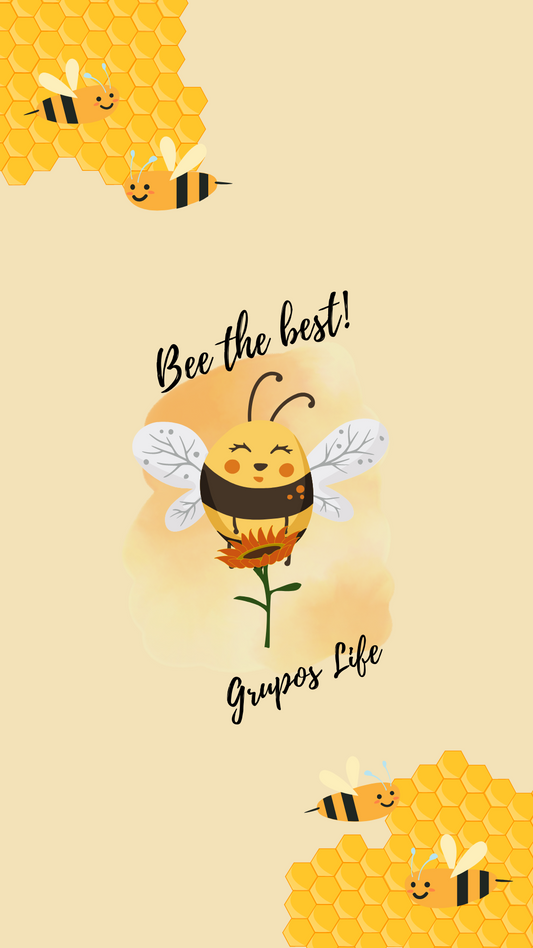 Bee the best - Digital Background