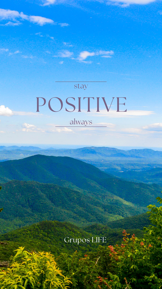 Stay positive always - Digital Background