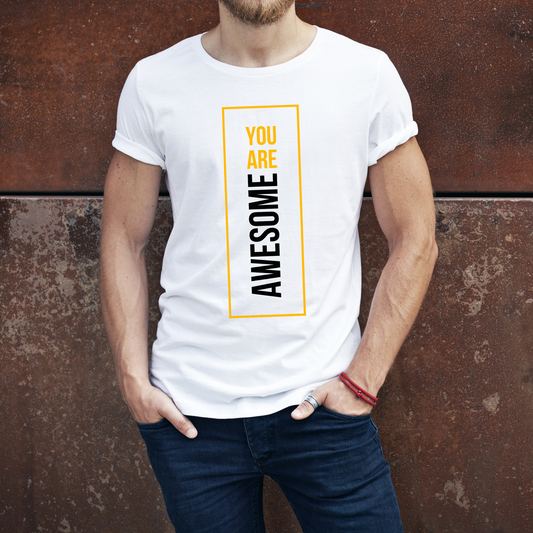 You are Awesome Graphic T-Shirt for Men.