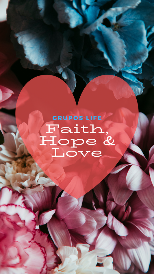 Faith Hope & Love - Digital Background