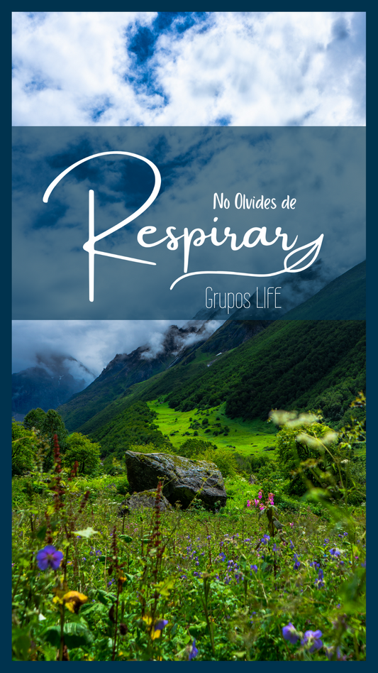 No olvides de respirar - Digital Background