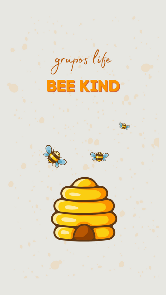 Bee Kind - Digital Background